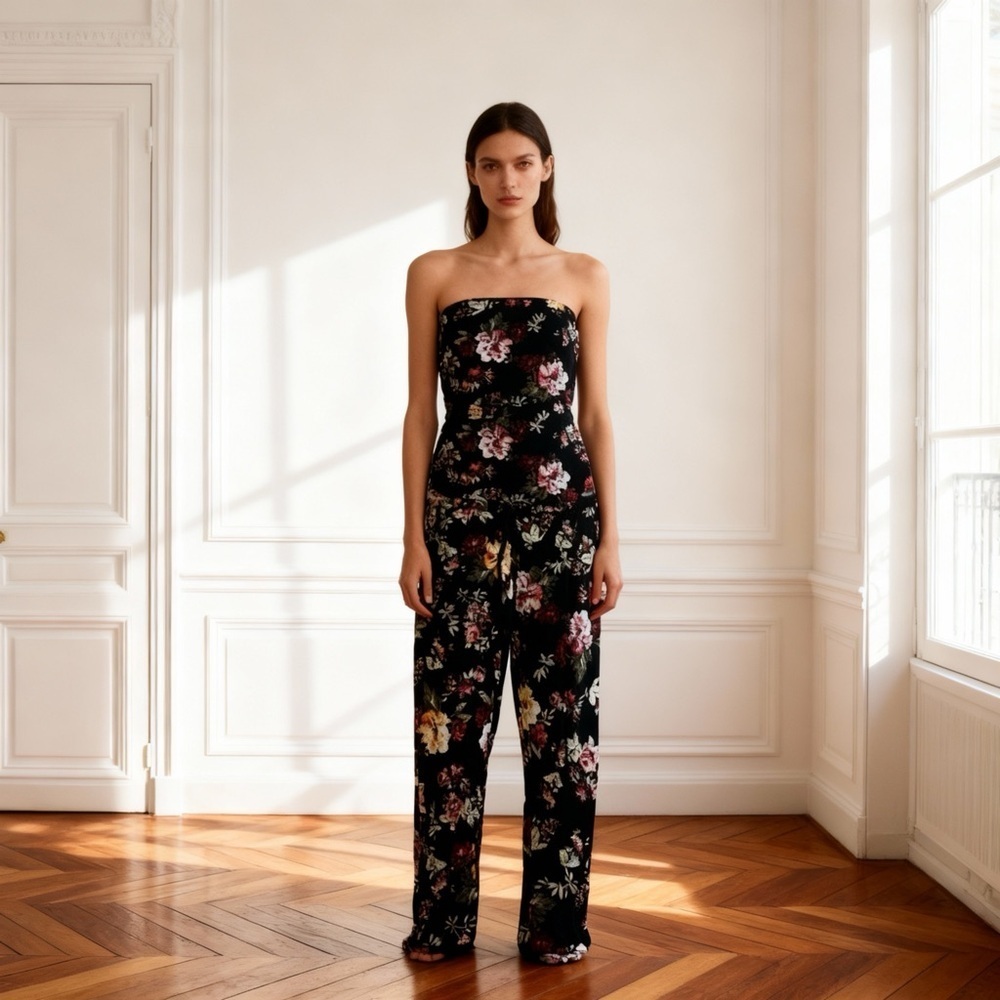 American Living strapless jumpsuit